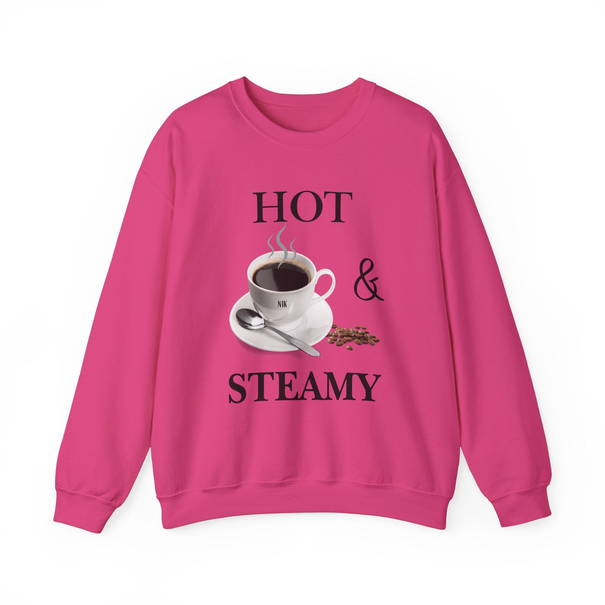 Hot and Steamy Cofee Unisex Heavy Blend™ Crewneck Sweatshirt